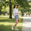 Unisex UV Protection Solar-powered Fan Hat Super Large Brim Lightweight Fishing Hat with Shawl Adjustable Sun Protection Hat