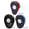 Curved Boxing Hand Target PU Leather 5-Finger Hand Target Breathable Curved Punching Mitts Focus Mitts for Martial Arts Training