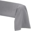 Bolster Cover - Polycotton - 45x185 Cm - Grey - 57 Threads/cm2 - Washable Up To 60°
