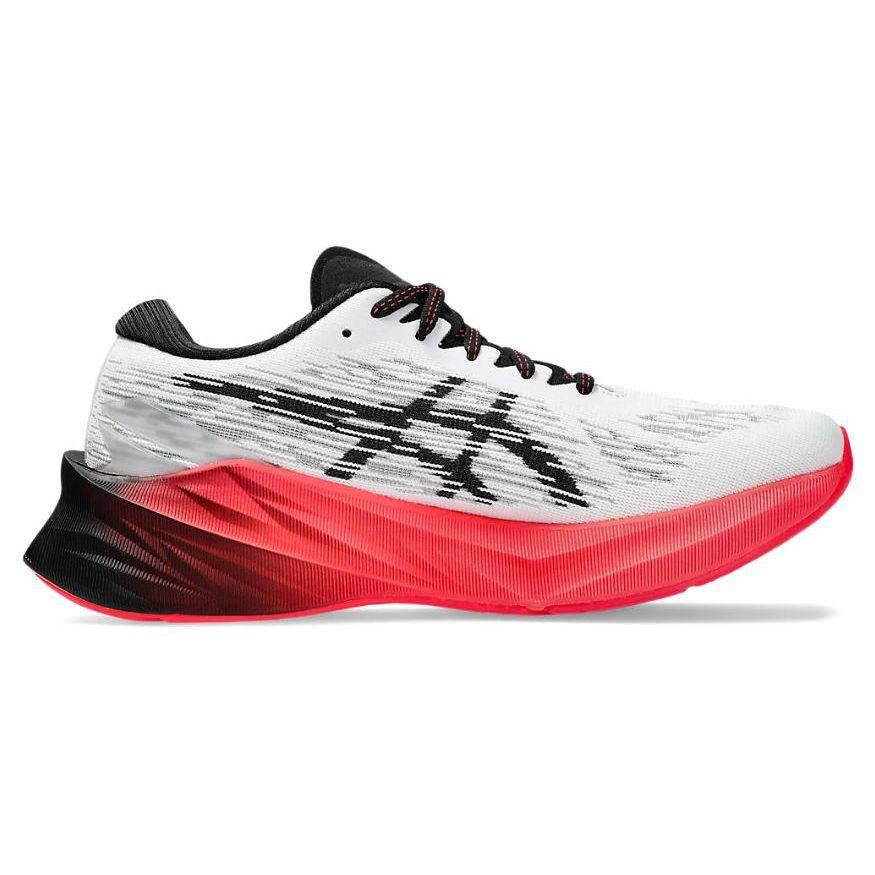 Asics Женские кроссовки Novablast 3 White Black Electric Red 1012B288-104