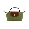 New Le Pliage Cow Leather Trim Dumpling Bag Handbags Regular Women's Wild Grass Green 34175089P77