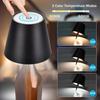 USB Charge Bottle Table Lamp Touch Control of 3 Colors and Stepless Dimming Night Lamp Suitable for Bar Wine Bottles Desk Lights