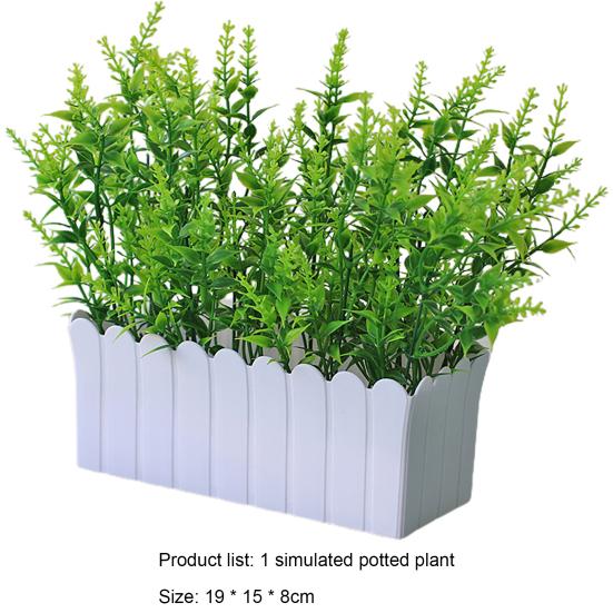 Практичный бонсай из искусственной травы, простой в уходе, нежный дизайн, реалистичный