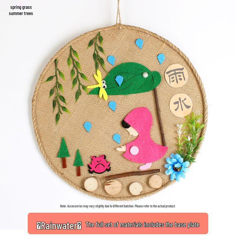 Children's Back-to-School Gift: DIY 24 Solar Terms Hemp Rope Craft Kit