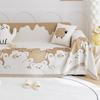 Chenille Cute Bear Sofa Cover Cloth All-season Universal Full Cover Sofa Towel Anti-cat Scratch One-piece Sofa Cushion