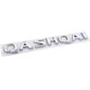 CGANEI1 Глянцевый Черно-Серебристый Эмблема Qashqai для Nissan X-trail Note Juke Sentra Patrol Navara Боковой Задний Значок Название Логотип Наклейка