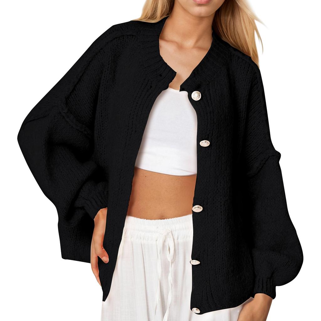 Женский кардиган свитер одежда открытый спереди косичка вязка оверсайз зимняя верхняя одежда верхняя одежда