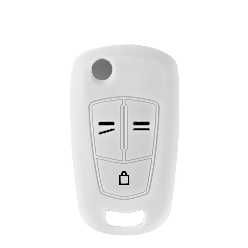 KEYYOU 3 кнопки Силиконовый чехол для ключа для OPEL Astra H Corsa D Vectra C Zafira Пульт откидной складной корпус для автомобиля