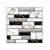 Waterproof Self-Adhesive 3D Wall Panel Lightweight PVC DIY Removeable Wallpaper  Dormitory