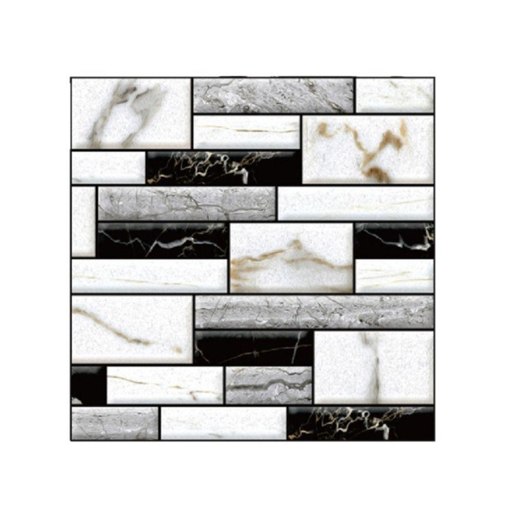 Waterproof Self-Adhesive 3D Wall Panel Lightweight PVC DIY Removeable Wallpaper Dormitory