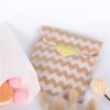 Wedding Wave Dot Baking Pastry Tool Candy Biscuit Bags Popcorn Bag Kraft Paper Bag Packing Pouch