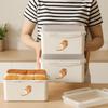 Plastic Sandwich Box Fresh Keeping Bread Storage Box Practical Toast Box for Home