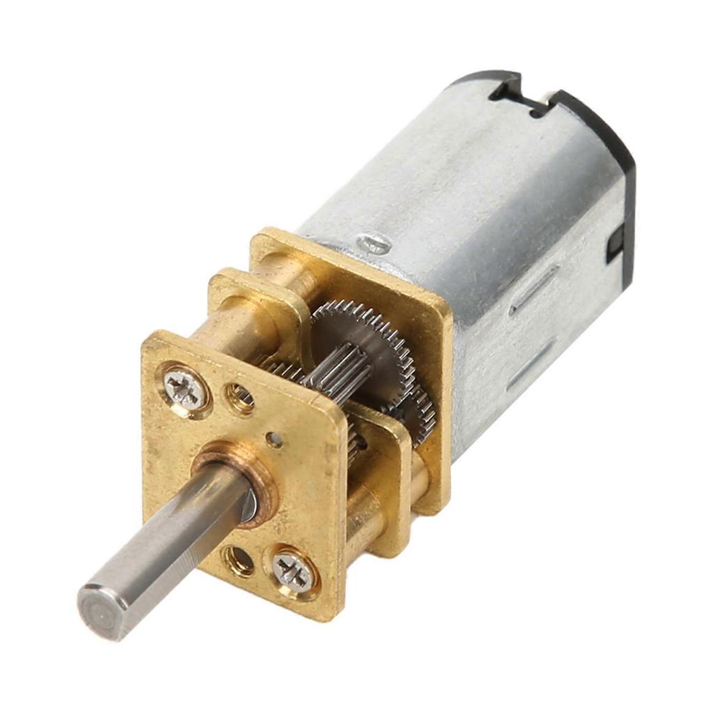 Gear Motor Speed Reduction High Quality with Metal Gearbox GA12-N20 DC 3V 15-1000RPM200RPM