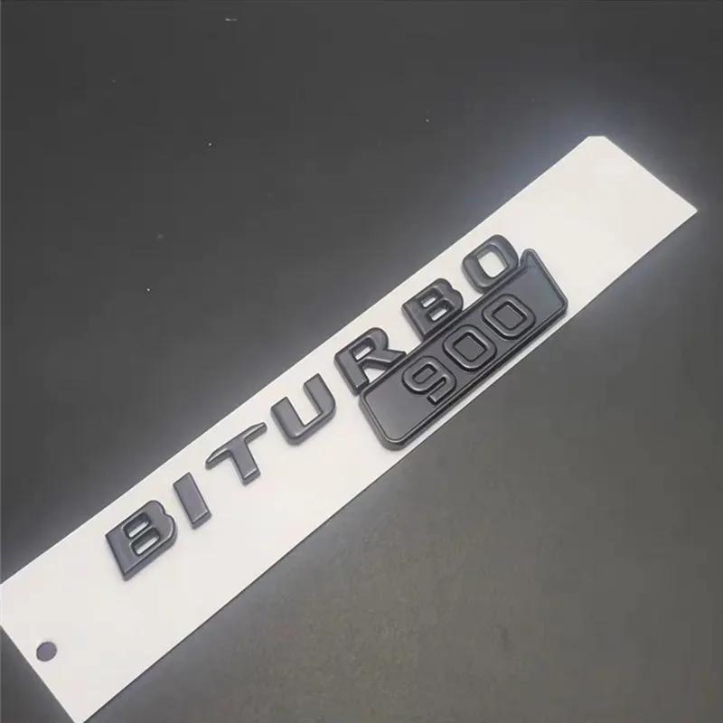 Автомобильные наклейки-эмблемы BITURBO 700 800 900 на крыло, багажник, кузов для Mercedes-Benz Brabus G Class G700 G800 G900 W463