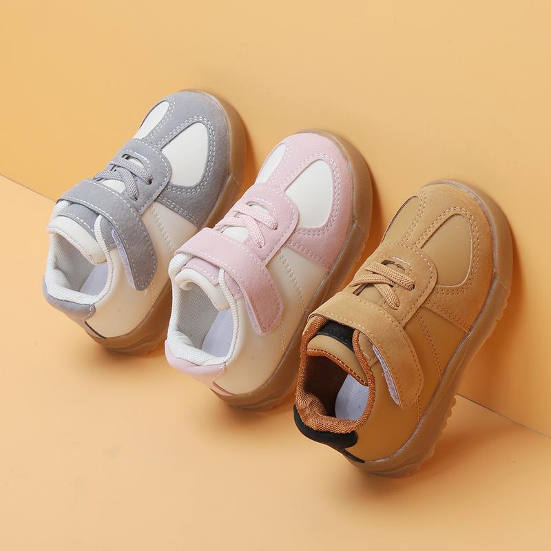 Детская прогулочная обувь, новые весенне-осенние кроссовки для мальчиков и девочек, повседневная обувь для прогулок для детей