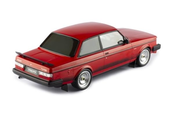 Kokusai Boeki ixo Масштаб Volvo 240 Turbo Custom 1986 Красный Готовая модель 18CMC177 1/18