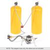 Adapter Hose Adapter Burner For Camping Stove Double Flat Cylinder Tank