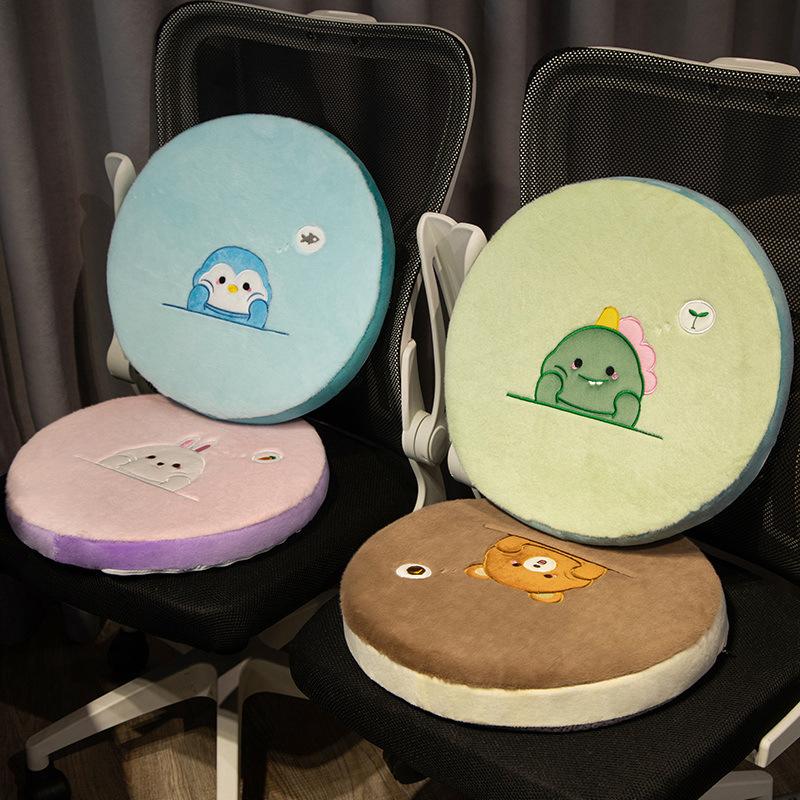 Милая подушка-сиденье в виде пингвина и пчелы, губчатая, подушка для офисного сиденья, татами, футон для спальни девочки, подарок на день рождения