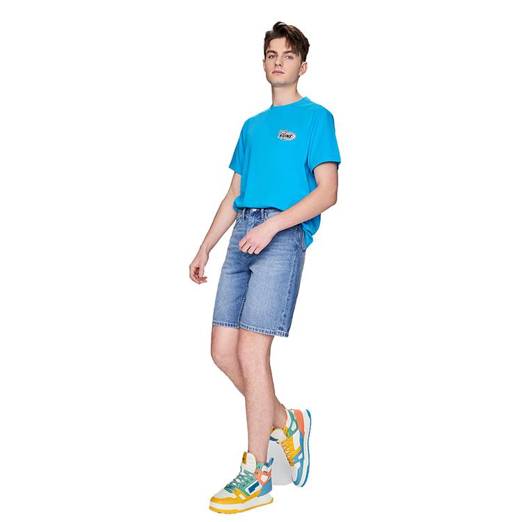 Lee Casual Shorts Men's Light Blue Moderate LMB100903100318A04103