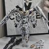 GL MGSD Wing Zero EW Белоснежная версия Ангельское Перо Падающий Мех Сборная Модель Набор Фигурка Действия Настольное Украшение Кукла Игрушка для Мальчика