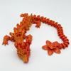 3D-печатный дракон-лотус, подвижная фигурка, игрушка, 12 дюймов, декоративный дракон для показа, коллекции и уникального подарка