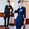Женский профессиональный деловой костюм премиум-класса для управления отелем, горничной, администратора и салонной рабочей одежды