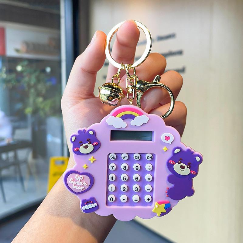 Милый силиконовый брелок с дизайном единорога в синем цвете, идеально подходящий для дней рождений и свадеб