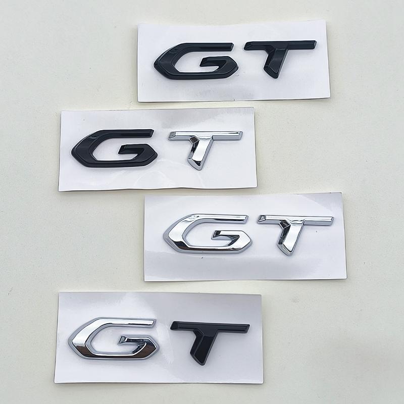 3D ABS Логотип Буквы Значок GT На Багажник Автомобиля Для Peugeot 208 2008 201 206 508 5008 207 408 4008 3008 308 GT WQFGH7 Наклейка Аксессуары