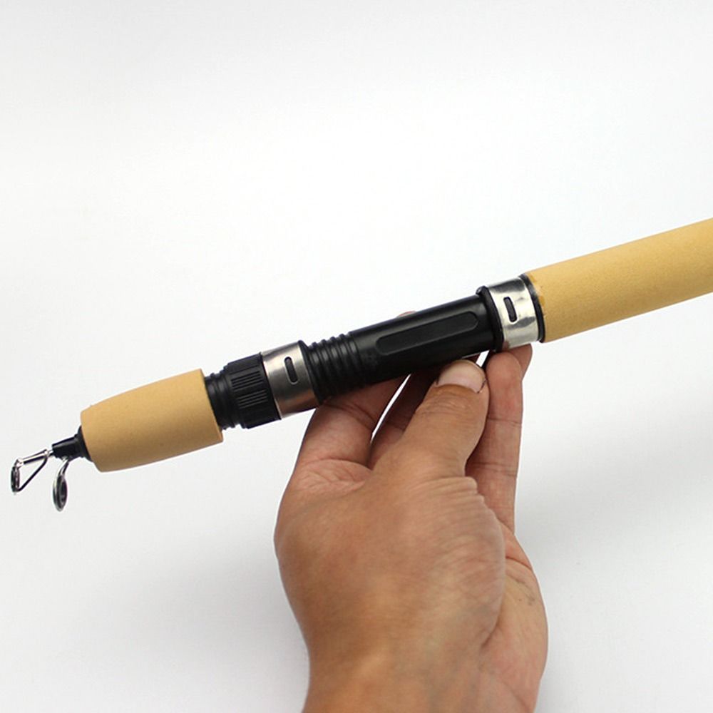 60cm 80cm 1M Ice Fishing Rods Ice Fishing Pen Pole Retractable Ice Fishing Rod Portable High Quality Ice Winter Fishing