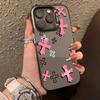 Чехол для iPhone 16 Pro в форме креста, лазерная резка 15/14/13 мм, модный для iPhone 11, Xs Max/Plus 12 мм.