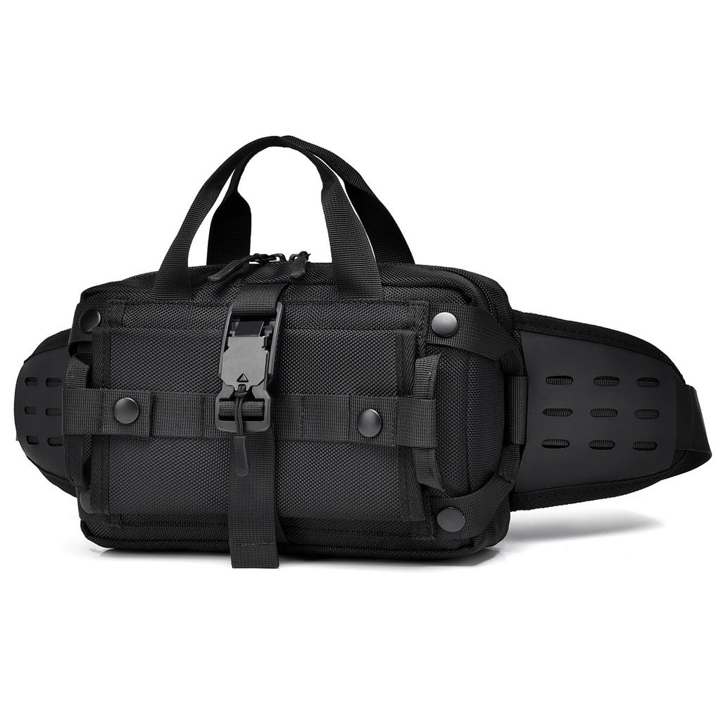 WEIXIER Мужская водонепроницаемая спортивная сумка через плечо на пояс – модная тактическая сумка на грудь, сумка для похода на плечо для телефона и предметов первой необходимости