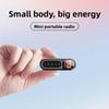 Мини FM-радио перезаряжаемое с клипсой Руководство для совещаний Скачки Спорт Портативное петличное