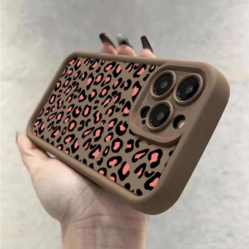 Retro Trendy Leopard Phone Case For Tecno Camon 40 Pro CM6 CM7 Camon 30 20 Pro Case Shockproof Silicone Protect Soft Cover