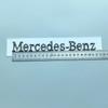 Для Mercedes Benz 21,8 см ABS Автомобильный значок Плоские английские буквы для шильдика на багажник Mercedes Benz Наклейка Логотип Хром Глянцевый Матовый