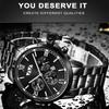 VA VA VOOM 2022 New Fashion Mens Watches with Stainless Steel Top Brand Luxury Sports Chronograph Quartz Watch Men Relogio Masculino