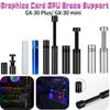 Graphics Card GPU Brace Support Aluminum Alloy Vertical Telescopic Rotating Video Card Sag Holder Bracket GPU Sag Stand