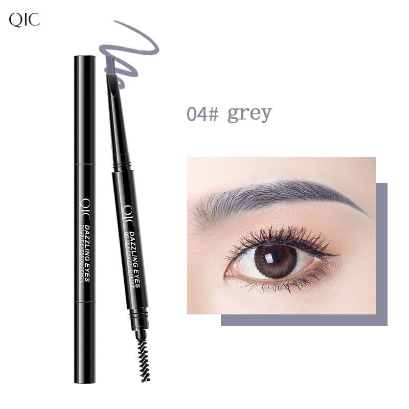 Самовращающийся водонепроницаемый карандаш для бровей Nature, нелегко обесцветить двусторонний карандаш для бровей