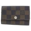 Multicles6 Key Holder  N62630 Damier Canvas Unisex Used