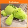 Plush Crocodile Green Toy Animal Stuffed Doll Room Bed Decoration Gift Kids