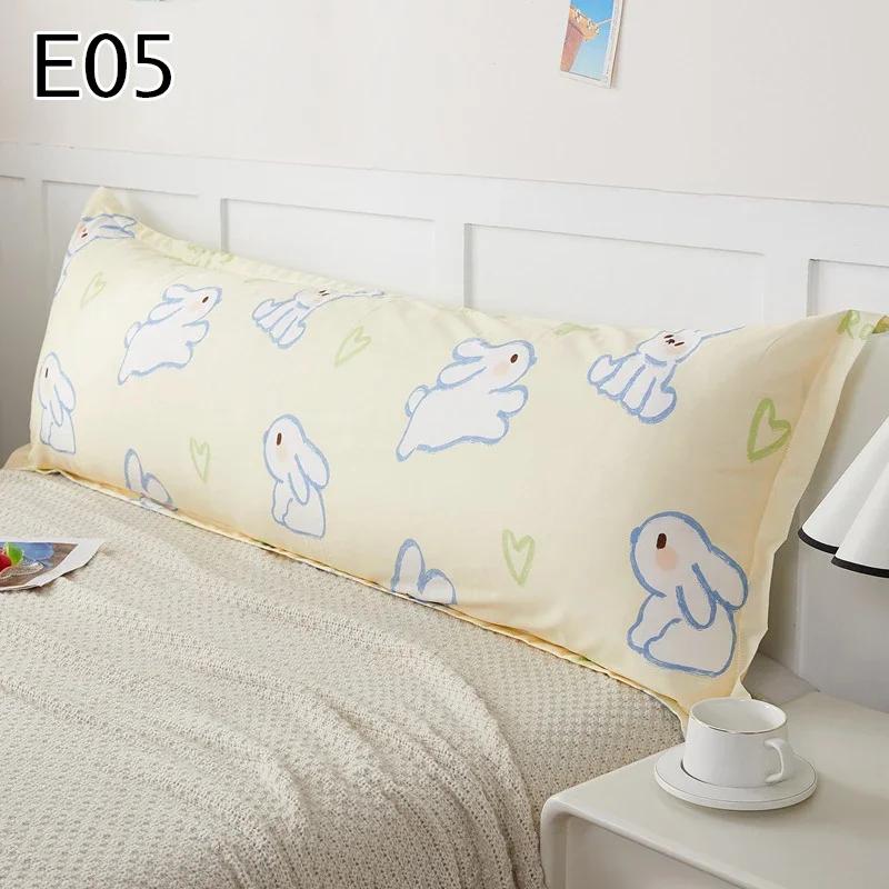 120/150/180 см Длинная наволочка Мягкая хлопковая наволочка для подушки Свадебная пара Наволочка для влюбленных Домашнее постельное белье Наволочка для сна