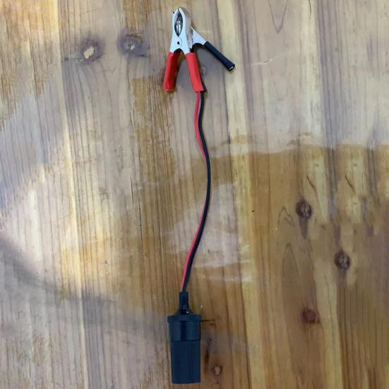 Yousheng 12V Автомобильное зарядное устройство Клемма аккумулятора Зажим Клемма Удлинитель Адаптер кабеля для прикуривателя для грузовика, прицепа, мотоцикла, уличный источник питания