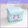 Hello Kitty Kuromi Cinnamoroll My Melody Узор Складная Перекидная Коробка для Хранения для Макияжа и Офисной Организации