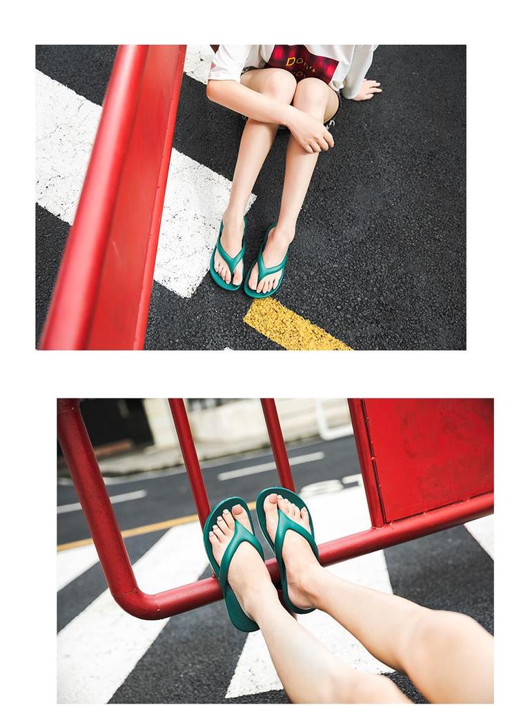 Женские нескользящие пляжные шлепанцы EVA, массажные, корейские парные домашние сандалии