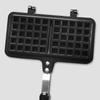 Long Handle Waffle Baking Pan Rectangle Toast Frying Pan Waffle Maker Machine  Kitchen Cookware
