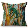 Colorful Charming Flowers Oil Painting Art Lotus Plumeria Peony Flower For Home Decor Sofa Cushion Cover Linen Throw Pillow Case