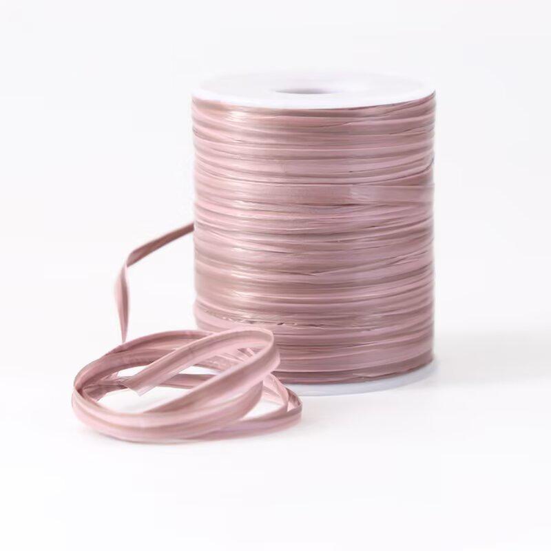 120 м/рулон бумажные нитки ручной работы Лафит хлопок трава нить летняя рафия соломенная пряжа для вязания крючком 50 г