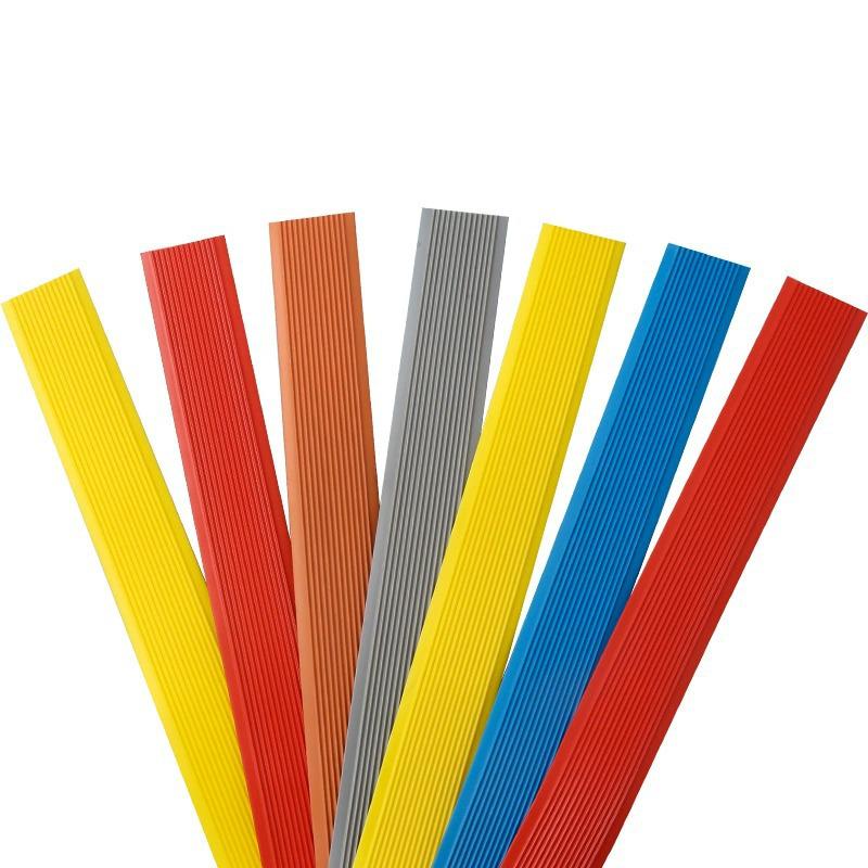 Самоклеящаяся ПВХ противоскользящая накладка на кромку ступени для детских садов