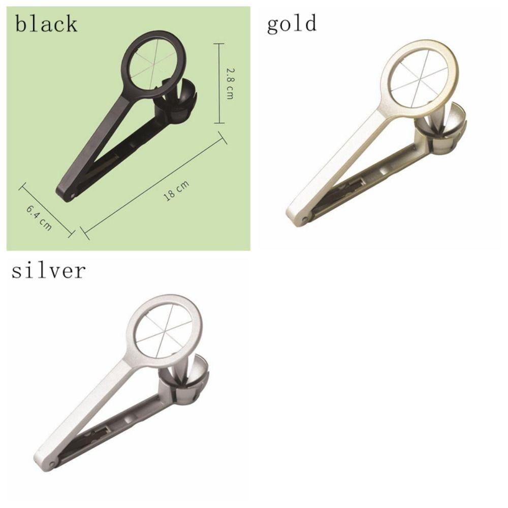 Aluminum Alloy Manual Egg Cutter Portable Multi-functional Preserved Egg Splitter Section Divider with Handle Food Splitter Home