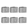 50 Pcs Solar Panel Cable Clip Barb Design Smoothly Edge 304 Stainless Steel Trailer Frame Wire