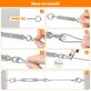 PVC Coated Stainless Steel Cable Rope Heavy Duty Wire Fence Roll Kits  Clothesline